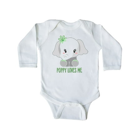 Inktastic Poppy Loves Me- cute elephant Gift Baby Boy or Baby Girl Long Sleeve Bodysuit
Inktastic Poppy Loves Me- cute elephant Gift Baby Boy or Baby Girl Long Sleeve Bodysuit