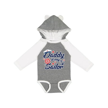 Inktastic My Daddy is My Sailor Gift Baby Boy or Baby Girl Long Sleeve Bodysuit
Inktastic My Daddy is My Sailor Gift Baby Boy or Baby Girl Long Sleeve Bodysuit