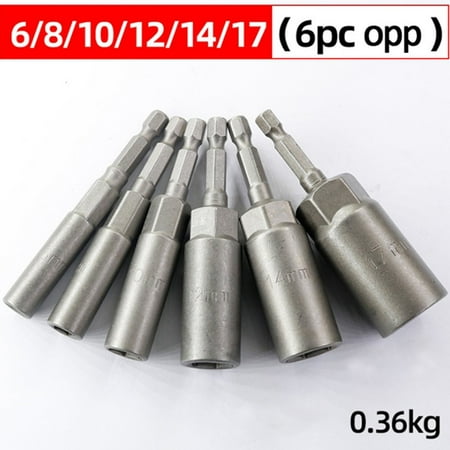 80mm No Magnetic Impact Nut Driver Adapter Socket Wrench Set Extension Sleeve