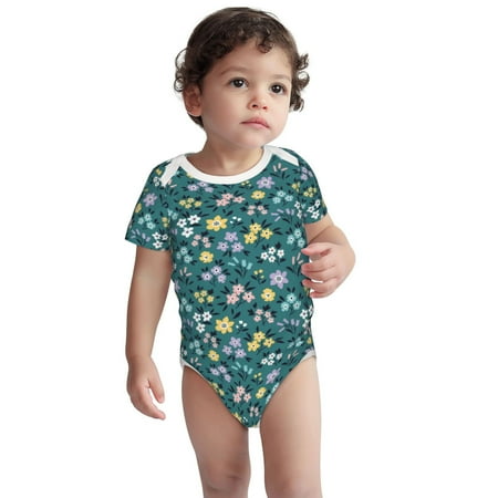 Fotbe Floral Pattern Unisex-baby Short-sleeve Bodysuit Short Sleeve Bodysuits One-piece 100% Organic Cotton for Infant Baby Boys Unisex-6 Months
Fotbe Floral Pattern Unisex-baby Short-sleeve Bodysuit Short Sleeve Bodysuits One-piece 100% Organic Cotton for Infant Baby Boys Unisex-6 Months