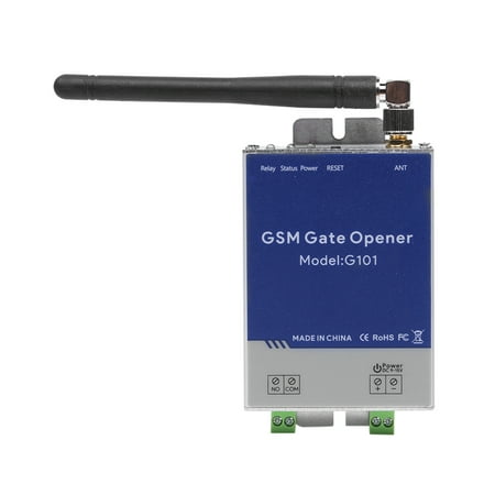 G101 Gsm Door Opener Relay Switch Wireless Door Opener for Garage Doors Shutters
G101 Gsm Door Opener Relay Switch Wireless Door Opener for Garage Doors Shutters