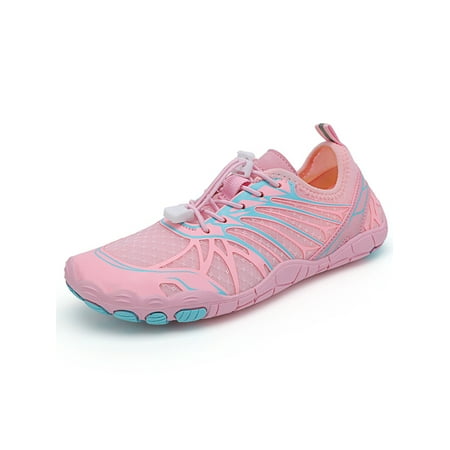 Ymiytan Womens Mens Water Shoes Mesh Beach Shoe Quick Dry Aqua Socks Outdoor Lightweight Slip Resistant Barefoot Athletics Pink 7
Ymiytan Womens Mens Water Shoes Mesh Beach Shoe Quick Dry Aqua Socks Outdoor Lightweight Slip Resistant Barefoot Athletics Pink 7