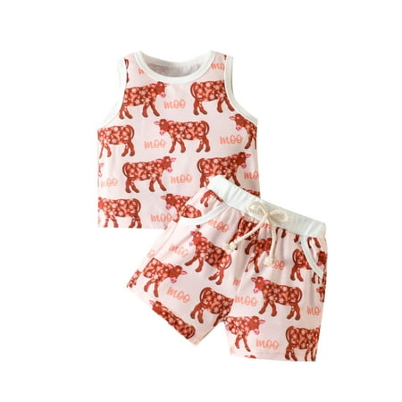 Toddler Boys Girls Clothes Sleeveless Cartoon Print T Shirt Tops Vest Shorts Outfits
Toddler Boys Girls Clothes Sleeveless Cartoon Print T Shirt Tops Vest Shorts Outfits
