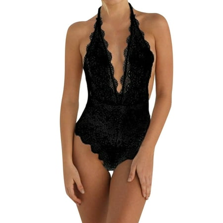 AIYUQ.U Women Deep V Lingerie Camisole Lace Bodysuit Underwear Sleepwear Nightdress
AIYUQ.U Women Deep V Lingerie Camisole Lace Bodysuit Underwear Sleepwear Nightdress