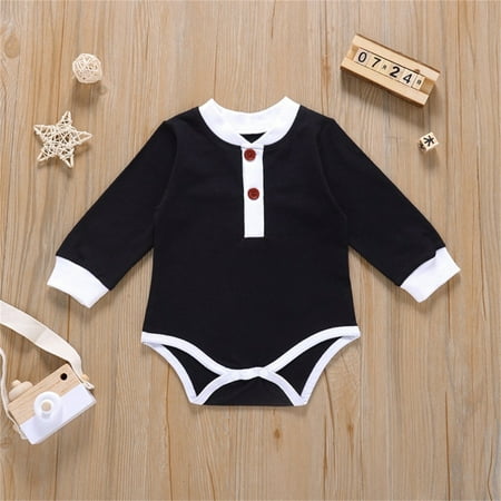 Hunpta Babys Newborn Infant Girls Boys Patchwork Spring Winter Long Sleeve Collar Romper Bodysuit Clothes
Hunpta Babys Newborn Infant Girls Boys Patchwork Spring Winter Long Sleeve Collar Romper Bodysuit Clothes