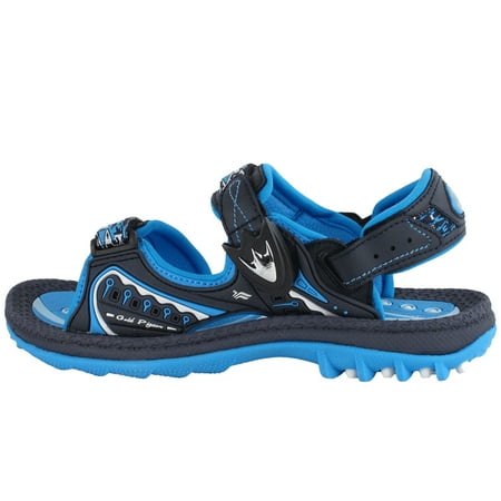 GP9180 Easy "SNAP LOCK" Magnetic Closure Light Weight Outdoor Water Sandals for Kids (Size:T7.5-K6.5)