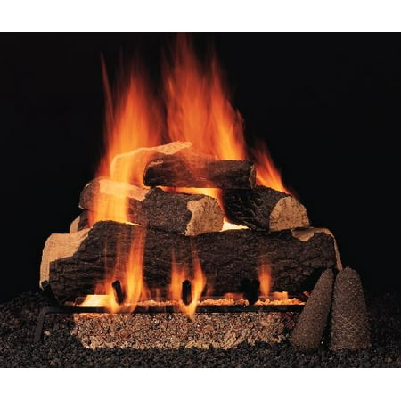 18 Inch Classic Black Jack NG Log Set With Variable Flame With Remote