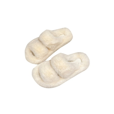 SIMANLAN Women Girls Plush Slippers Slides Soft Lined Cozy Open Toe Mule Slippers Girls Fluffy House Slides for Indoor Outdoor Beige 8.5
SIMANLAN Women Girls Plush Slippers Slides Soft Lined Cozy Open Toe Mule Slippers Girls Fluffy House Slides for Indoor Outdoor Beige 8.5