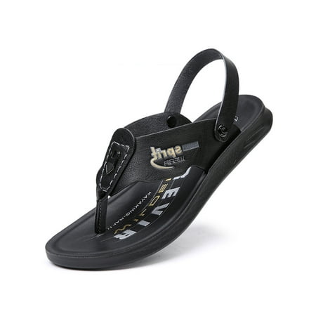 Gomelly Mens Flip Flops Adjustable Ankle Strap Flat Sandal Open Toe Thong Sandals Casual Beach Shoes Sport Indoor&Outdoor Black 8
Gomelly Mens Flip Flops Adjustable Ankle Strap Flat Sandal Open Toe Thong Sandals Casual Beach Shoes Sport Indoor&Outdoor Black 8