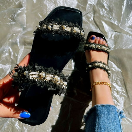 Womens Slippers Gnobogi Summer Sandals For Women Flat Slip On Sandals Roman Shoes Open Toe Casual Sandals Slippers Slippers for Women
Womens Slippers Gnobogi Summer Sandals For Women Flat Slip On Sandals Roman Shoes Open Toe Casual Sandals Slippers Slippers for Women