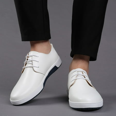 PhoneSoap Summer Style Men s Breathable Comfortable Business Lace Up Leisure Solid Color Leather Shoes White
PhoneSoap Summer Style Men s Breathable Comfortable Business Lace Up Leisure Solid Color Leather Shoes White