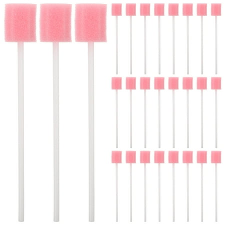 NUOLUX 100Pcs Oral Care Sponge Brushes Mouth Swabs Cleaning Oral Brushes Cleaning Swabs
NUOLUX 100Pcs Oral Care Sponge Brushes Mouth Swabs Cleaning Oral Brushes Cleaning Swabs