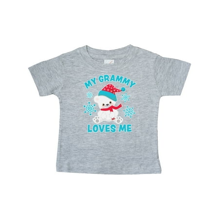 Inktastic Polar Bear My Grammy Loves Me in Santa Hat with Snowflakes Gift Baby Boy or Baby Girl T-Shirt
Inktastic Polar Bear My Grammy Loves Me in Santa Hat with Snowflakes Gift Baby Boy or Baby Girl T-Shirt