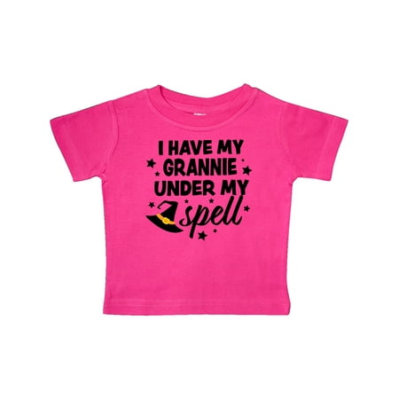 Inktastic I Have My Grannie Under My Spell with Cute Witch Hat Gift Baby Boy or Baby Girl T-Shirt
Inktastic I Have My Grannie Under My Spell with Cute Witch Hat Gift Baby Boy or Baby Girl T-Shirt