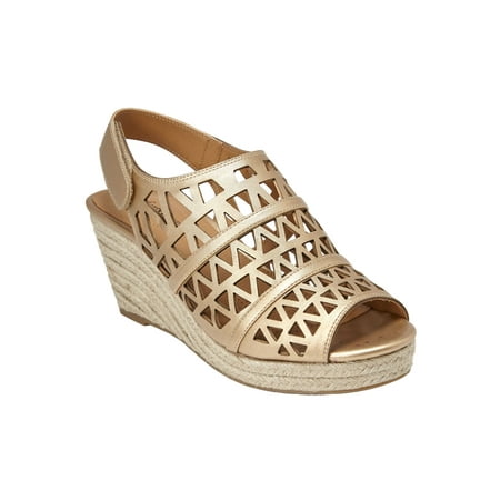 Comfortview Women s Wide Width The Karen Espadrille Sandal