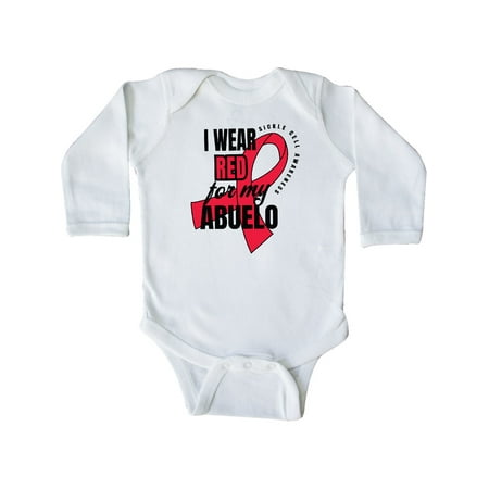 Inktastic Sickle Cell Awareness I Wear Red For My Abuelo Gift Baby Boy or Baby Girl Long Sleeve Bodysuit
Inktastic Sickle Cell Awareness I Wear Red For My Abuelo Gift Baby Boy or Baby Girl Long Sleeve Bodysuit