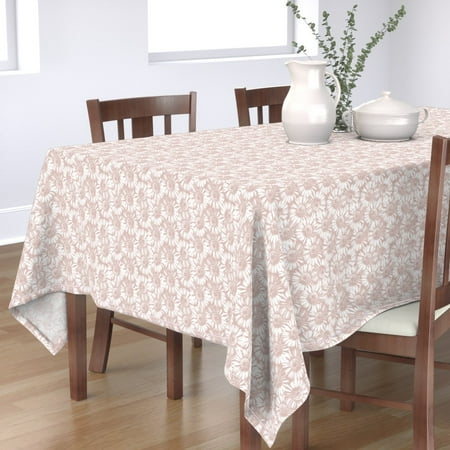 Cotton Sateen Tablecloth 70 x 144 - Dusty Pink Daisy Floral Vintage Style Whimsical Texture Print Custom Table Linens by Spoonflower
Cotton Sateen Tablecloth 70 x 144 - Dusty Pink Daisy Floral Vintage Style Whimsical Texture Print Custom Table Linens by Spoonflower