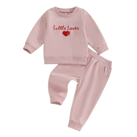 Bagilaanoe 2PCS Toddler Baby Girl Boy Pants Set Embroidery Long Sleeve Sweatshirt Tops + Sweatpants 6M 9M 12M 18M 24M 3T Kids Casual Sweatsuits
Bagilaanoe 2PCS Toddler Baby Girl Boy Pants Set Embroidery Long Sleeve Sweatshirt Tops + Sweatpants 6M 9M 12M 18M 24M 3T Kids Casual Sweatsuits