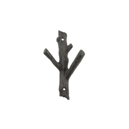 Handcrafted Model Ships k-9015A-cast-iron 7.5 x 2 x 4 in. Cast Iron Tree Branch Double Decorative Metal Wall Hooks
Handcrafted Model Ships k-9015A-cast-iron 7.5 x 2 x 4 in. Cast Iron Tree Branch Double Decorative Metal Wall Hooks