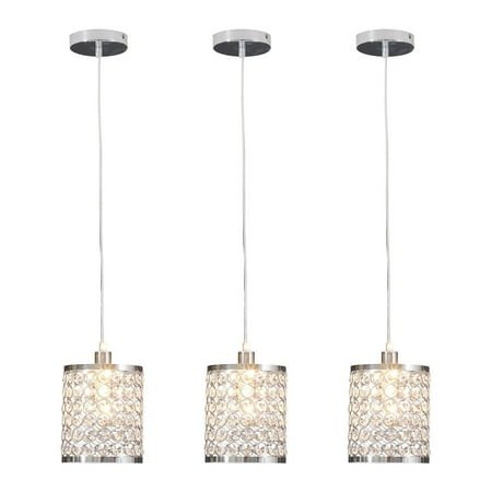 Oukaning 3PCS Modern Crystal Chandelier Pendant Ceiling Light Lighting Hanging Lamp 60W
Oukaning 3PCS Modern Crystal Chandelier Pendant Ceiling Light Lighting Hanging Lamp 60W