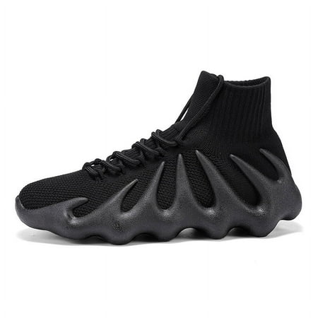 FZ- Korean version of flying woven steamed buns running casual shoes black size 34
FZ- Korean version of flying woven steamed buns running casual shoes black size 34