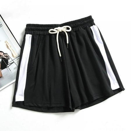TINKER Ladies Summer Leisure Beach Shorts Comfortable Pajama Shorts with Drawstring Outdoor Sports Solid Color Drawstring Shorts
TINKER Ladies Summer Leisure Beach Shorts Comfortable Pajama Shorts with Drawstring Outdoor Sports Solid Color Drawstring Shorts