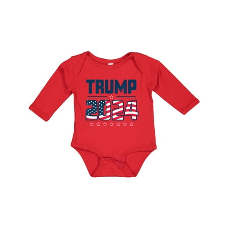 Inktastic Trump 2024 Election Flag Gift Baby Boy or Baby Girl Long Sleeve Bodysuit
Inktastic Trump 2024 Election Flag Gift Baby Boy or Baby Girl Long Sleeve Bodysuit