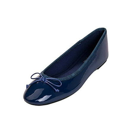 Feversole Women s Macaroon Colorful Memory Foam Cushion Insock Patent Ballet Flat Navy 8.5 M US
Feversole Women s Macaroon Colorful Memory Foam Cushion Insock Patent Ballet Flat Navy 8.5 M US