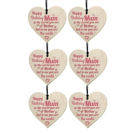 WANYNG New Mother s Day Decorations Wooden Love Pendant The Best-Gift for Mother One Size
WANYNG New Mother s Day Decorations Wooden Love Pendant The Best-Gift for Mother One Size