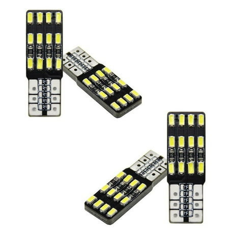 4Pcs White COB 12V Light Bulbs LED Dome Map Car LED Reading Bulbs T10 W5W License Plate Light
4Pcs White COB 12V Light Bulbs LED Dome Map Car LED Reading Bulbs T10 W5W License Plate Light
