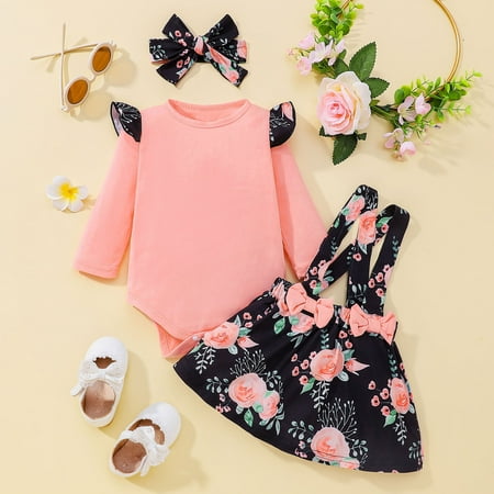 Cathalem Little Girl Outfits Girls Long Sleeve Romper Bodysuits Floral Prints Suspenders Teen Girl Outfits for Juniors Childrenscostume Pink 6-9 Months
Cathalem Little Girl Outfits Girls Long Sleeve Romper Bodysuits Floral Prints Suspenders Teen Girl Outfits for Juniors Childrenscostume Pink 6-9 Months