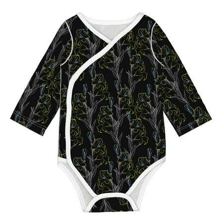 Coaee Lilies Flowers for Soft Cotton Baby Long-Sleeve Bodysuit Girls Boys Bodysuit Romper
Coaee Lilies Flowers for Soft Cotton Baby Long-Sleeve Bodysuit Girls Boys Bodysuit Romper