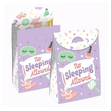 Big Dot of Happiness Pajama Slumber Party - Girls Sleepover Birthday Gift Favor Bags - Party Goodie Boxes - Set of 12
Big Dot of Happiness Pajama Slumber Party - Girls Sleepover Birthday Gift Favor Bags - Party Goodie Boxes - Set of 12