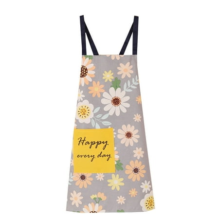 VIEGINE Colorful Flower Kitchen Apron with Large Pocket Adjustable Waist Tie Oil Proof
VIEGINE Colorful Flower Kitchen Apron with Large Pocket Adjustable Waist Tie Oil Proof