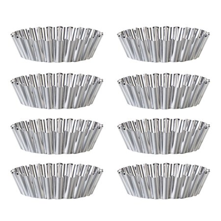 Huaai Egg-Tart Pan Steel Baking Mould Tool Stainless Cake Dishes Cupcake Baking Kitchen,Dining Bar Silver
Huaai Egg-Tart Pan Steel Baking Mould Tool Stainless Cake Dishes Cupcake Baking Kitchen,Dining Bar Silver