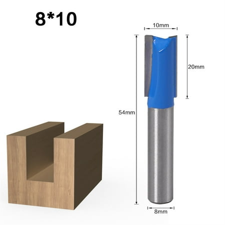 Dheera 8mm Straight Milling Cutter Woodworking Slotting Straight Double Edge Outlet(8*10)
Dheera 8mm Straight Milling Cutter Woodworking Slotting Straight Double Edge Outlet(8*10)