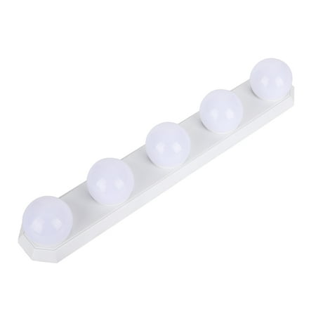 Rosarivae 5 LEDs Suction Cup Light Bulbs Light Kit for Vanity Makeup Mirror USB Vanity Mirror LED Lamp (White)
Rosarivae 5 LEDs Suction Cup Light Bulbs Light Kit for Vanity Makeup Mirror USB Vanity Mirror LED Lamp (White)