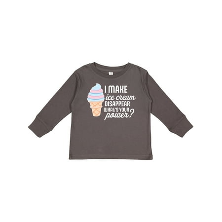 Inktastic I Make Ice Cream Disappear What s Your Power Gift Toddler Boy or Toddler Girl Long Sleeve T-Shirt
Inktastic I Make Ice Cream Disappear What s Your Power Gift Toddler Boy or Toddler Girl Long Sleeve T-Shirt