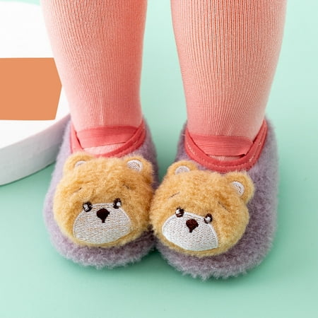 TOWED22 Toddler Slippers Girl Autumn And Winter Boys And Girls Children Socks Shoes Non Slip Indoor Floor Baby Sports Shoes Warm Purple
TOWED22 Toddler Slippers Girl Autumn And Winter Boys And Girls Children Socks Shoes Non Slip Indoor Floor Baby Sports Shoes Warm Purple