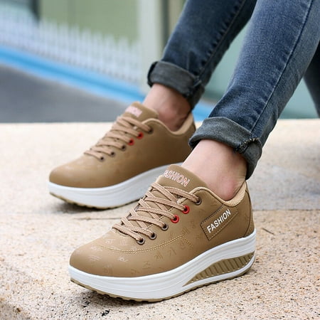 HRSR Women Sports Shoes Women Soft Shoes Ladies Female Comfortable Outdoor Shoes Thick-soled Rocking Shoes Breathable and Durable(Gray 42)
HRSR Women Sports Shoes Women Soft Shoes Ladies Female Comfortable Outdoor Shoes Thick-soled Rocking Shoes Breathable and Durable(Gray 42)