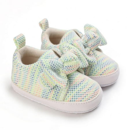 Breathable Baby Walking Shoes with Bow Non-Slip Baby Shoes Girls Infant Sneakers Rubber Sole Toddler Crib First Walker Shoes 0-18M
Breathable Baby Walking Shoes with Bow Non-Slip Baby Shoes Girls Infant Sneakers Rubber Sole Toddler Crib First Walker Shoes 0-18M