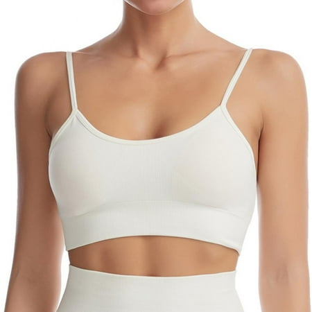 Sports Bras for Women Quick-Dry Padded Wirefree Workout Crop Cute Tank Tops Camisole Yoga Fitness Running Gym
Sports Bras for Women Quick-Dry Padded Wirefree Workout Crop Cute Tank Tops Camisole Yoga Fitness Running Gym