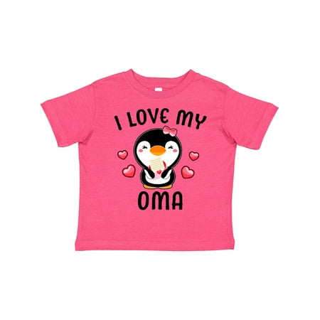 Inktastic I Love My Oma with Cute Penguin and Hearts Gift Toddler Toddler Girl T-Shirt
Inktastic I Love My Oma with Cute Penguin and Hearts Gift Toddler Toddler Girl T-Shirt