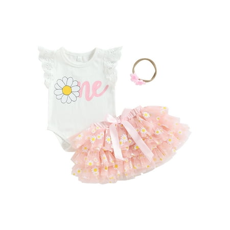 Infant Baby Girls My 1st Birthday Outfits Fly Sleeve Floral Lace Romper Tutu Skirt Headband Set
Infant Baby Girls My 1st Birthday Outfits Fly Sleeve Floral Lace Romper Tutu Skirt Headband Set