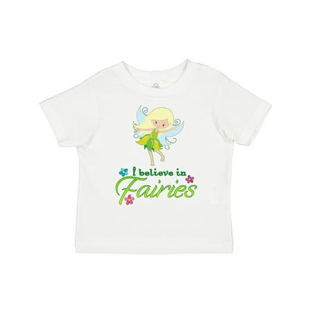 Inktastic I Believe in Fairies Gift Toddler Boy or Toddler Girl T-Shirt