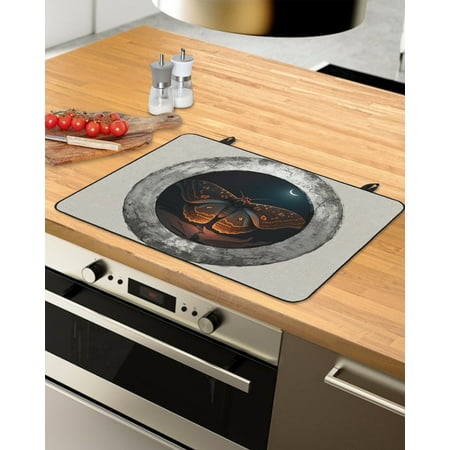 Butterfly Stove Top Covers for Electric Stove Heat Insulation Fireproof Glass Cooktop Cover Counter Top Glass Stove Cover for Prevent Scratches 36 x21 Moon Vintage Farmhouse Grey
Butterfly Stove Top Covers for Electric Stove Heat Insulation Fireproof Glass Cooktop Cover Counter Top Glass Stove Cover for Prevent Scratches 36 x21 Moon Vintage Farmhouse Grey