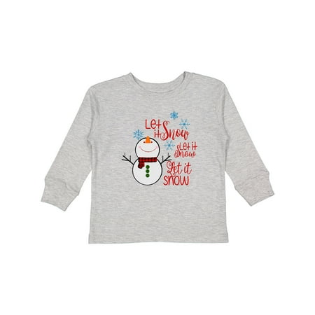 Inktastic Christmas Let It Snow Cute Snow Man with Snowflakes Gift Toddler Boy or Toddler Girl Long Sleeve T-Shirt
Inktastic Christmas Let It Snow Cute Snow Man with Snowflakes Gift Toddler Boy or Toddler Girl Long Sleeve T-Shirt