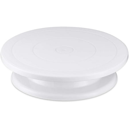 11 Inch Rotating Cake Turntable Turns Smoothly Revolving Cake Stand Cake Decorating Kit Display Stand Baking Tools Accessories Supplies for Cookies Cupcake (White) Basic White F111645
11 Inch Rotating Cake Turntable Turns Smoothly Revolving Cake Stand Cake Decorating Kit Display Stand Baking Tools Accessories Supplies for Cookies Cupcake (White) Basic White F111645