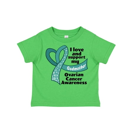 Inktastic Ovarian Cancer Awareness I Love and Support My Godmother Gift Toddler Boy or Toddler Girl T-Shirt
Inktastic Ovarian Cancer Awareness I Love and Support My Godmother Gift Toddler Boy or Toddler Girl T-Shirt