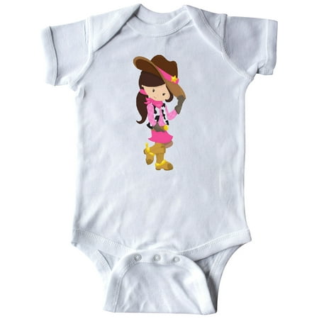 Inktastic Cowboy Girl Girl With Cowboy Hat Brown Hair Gift Baby Girl Bodysuit
Inktastic Cowboy Girl Girl With Cowboy Hat Brown Hair Gift Baby Girl Bodysuit